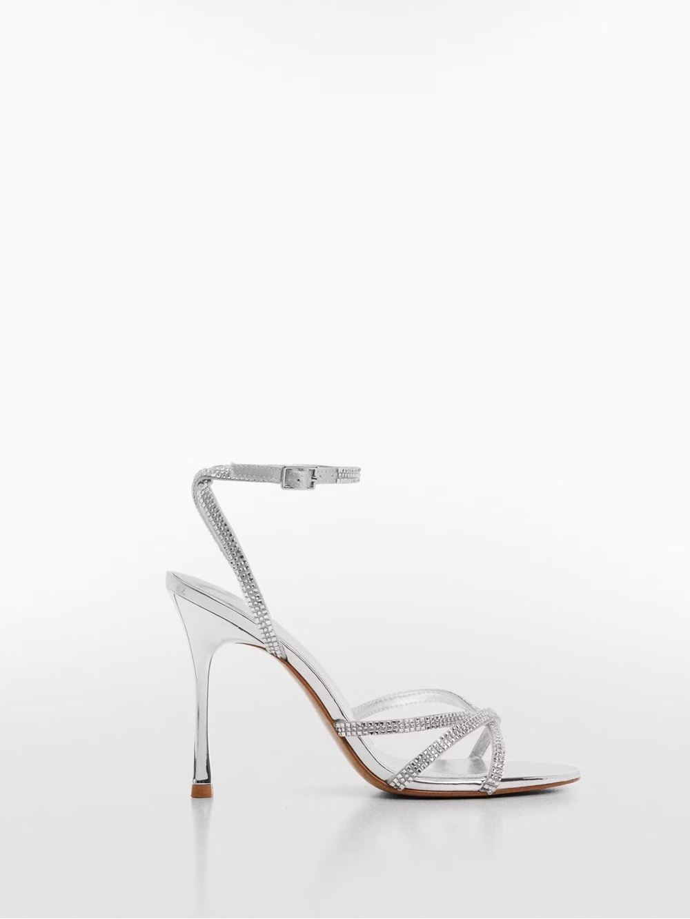 STRAP RHINESTONE SANDALS